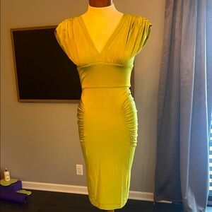 Fitted green Just Cavalli dress